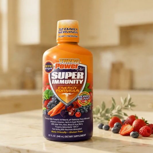 Turbo Power Plus — 32 oz Home Bottle